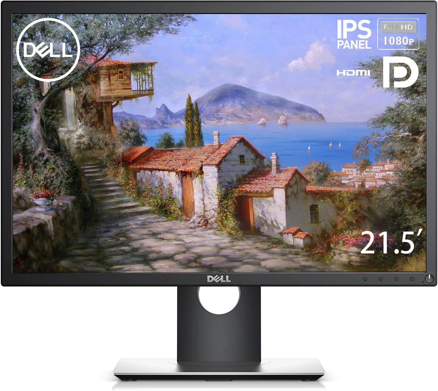 P2217 22インチ モニター WSXGA+/TN非光沢/DP,HDMI,D-Sub15ピン/縦横回転,高さ調整,PS/Switch対応
