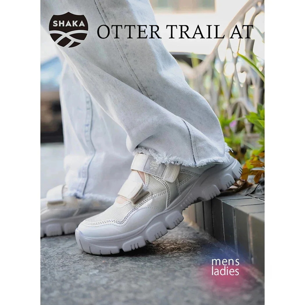 SHAKA シャカ オッター トレイル サンダル スニーカー OTTER TRAIL AT Silver/Linen ( シルバー 銀 スニサン レディース ウィメンズ 国内正規品 SK-217 )