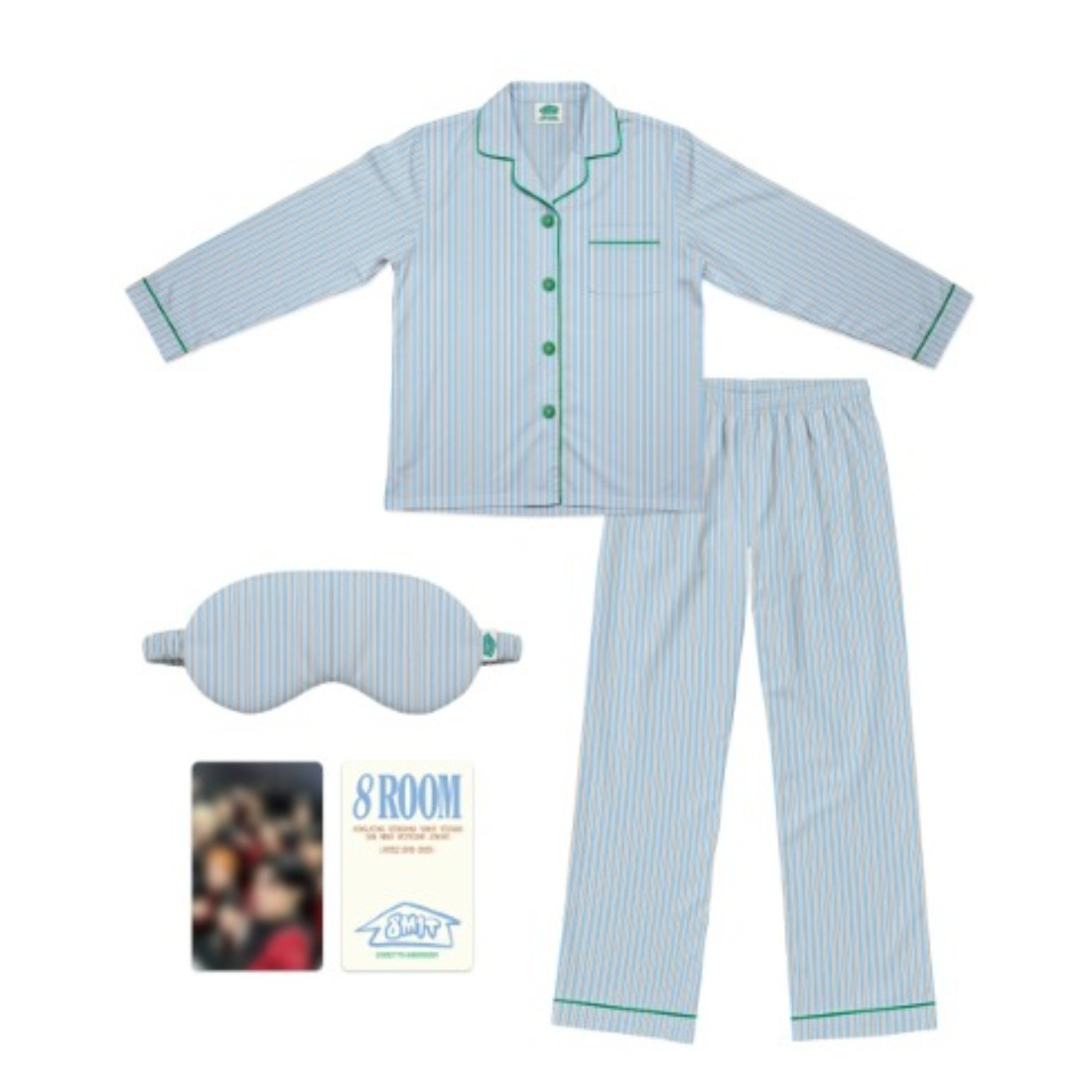 [公式] ATEEZ POP-UP [8ROOM] OFFICIAL MERCH - PAJAMAS & SLEEP MASK