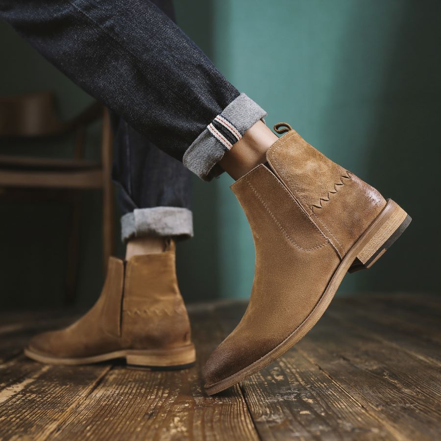 激安価格！メンズ シューズ ブーツ ツーリング チェルシー ハイトップ 9999