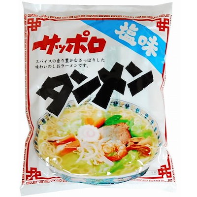 他サイト： 麺のスナオシ スナオシ サッポロタンメン うす塩味 83g×20袋の商品画像