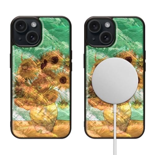 iPhone 15 ケース MagSafe対応 天然貝ケース [ パール 光沢 表面コーティング加工 TPUとポリカーボネートのハイブリッド 着脱しやすい ストラップホール付き ワイヤレス充電 Qi