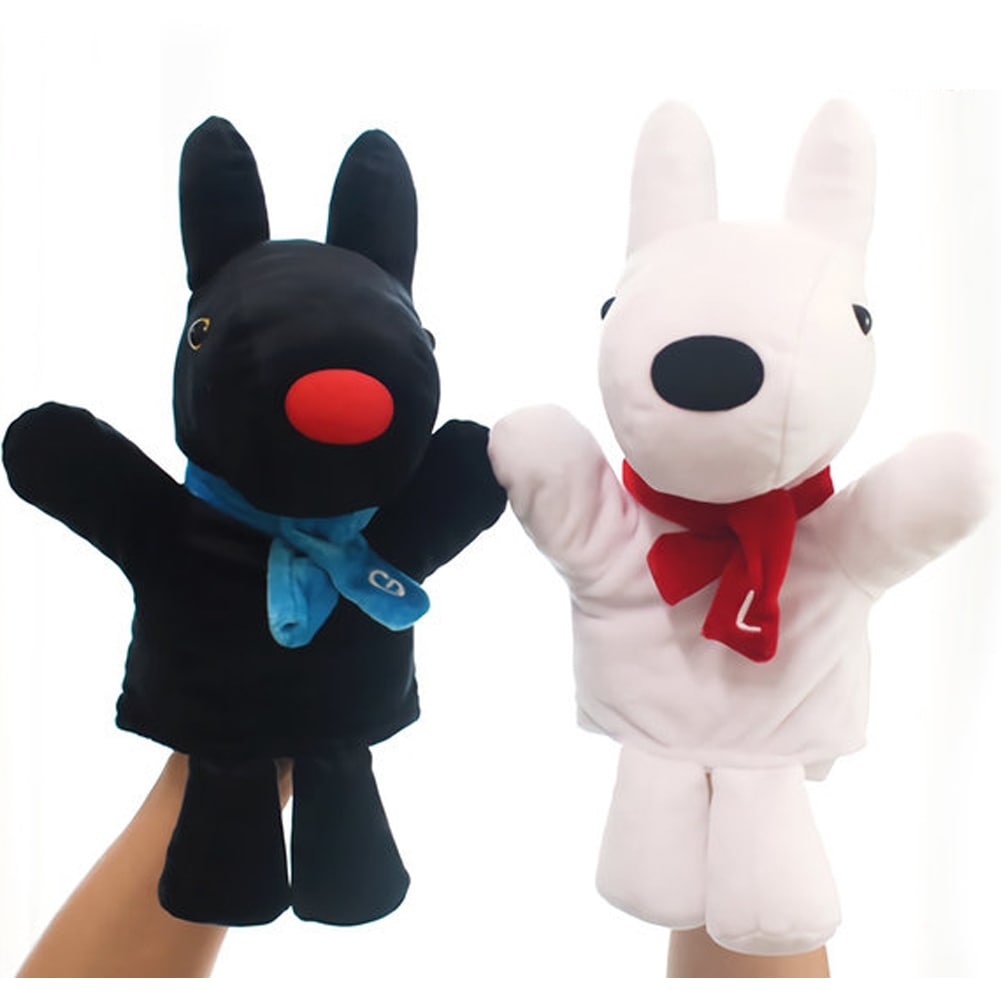 Withmolly ガスパール＆リサハンドパペット2個セット35cm X 17cm Gaspard Lisa Hand Puppets13.8x 6.7 [並行輸入品]