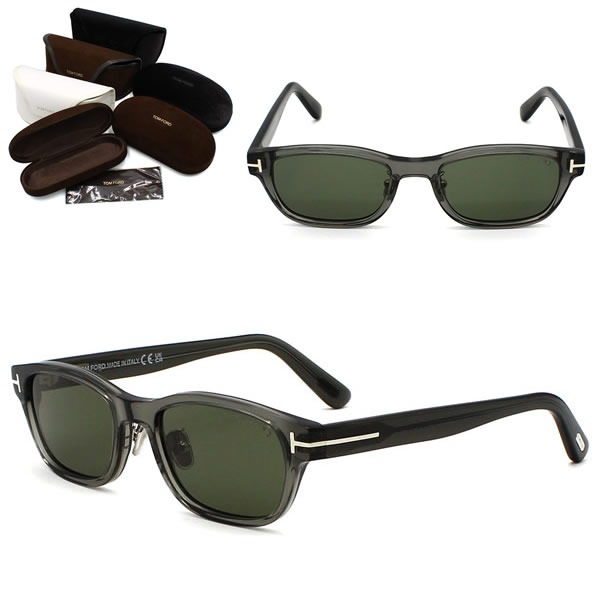 サングラス FT1352-D/S 20N 52 TF1352 サングラス EYEWEAR アジアンフィット グレー ユニセックス