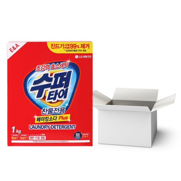 LG/スーパータイ/洗濯洗剤/カートン/1kg