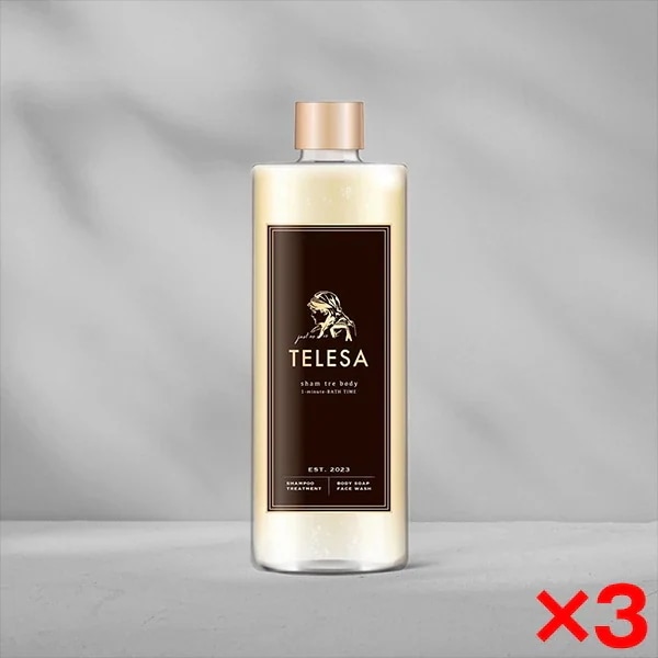 3個セット TELESA シャントリボディ 400ml Sham Tre Body