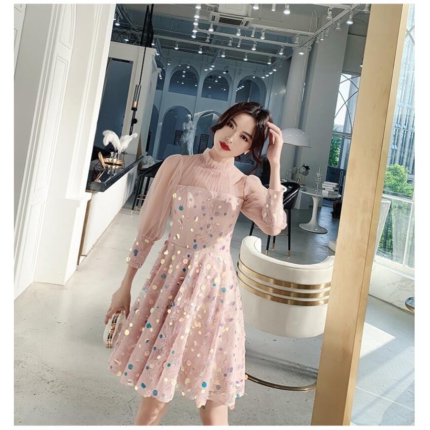 パーティードレス 10代 20代 30代 40代 ワンピース おしゃれ ミモレ丈ドレス フォーマル