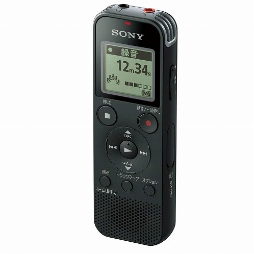 新品 ソニー SONY ICレコーダー 4GB リニアPCM録音対応 ブラック ICD-PX470F B