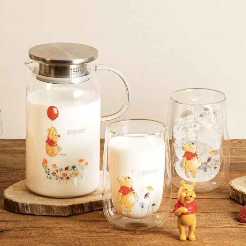 Pyrex / Winnie The Pooh Carafe & Cup Set 3P / プー 水筒セット / C