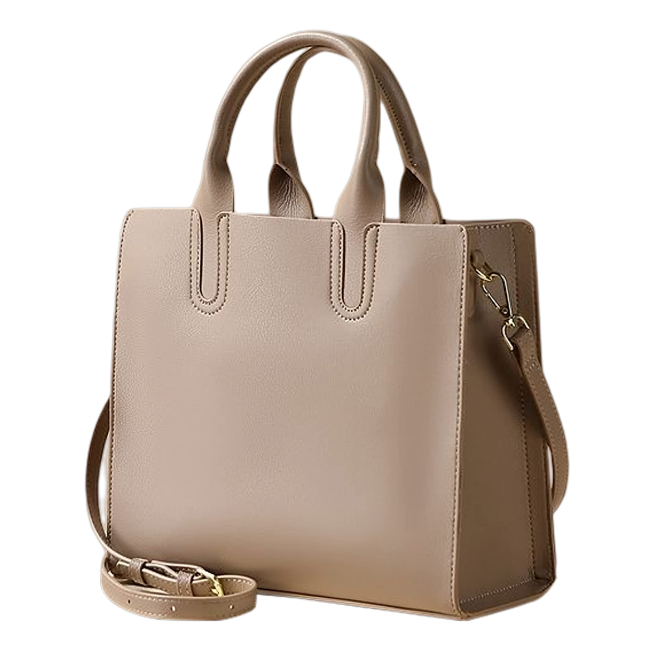 [GOOD-T] トートバッグ レディース ハンドバッグ カバン 斜め掛け 通勤 軽量 ショルダーバッグ B5 自立 2way メンズ 女性用 バッグ (S, グレージュ) 5,158円