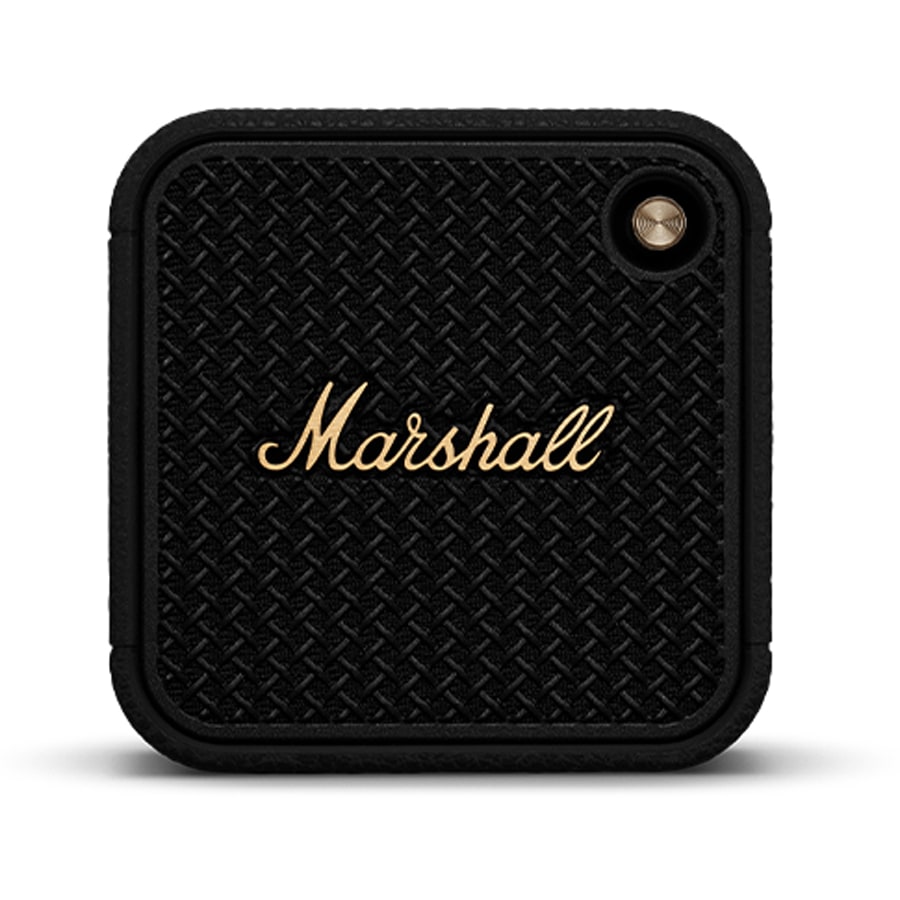 マーシャル WILLEN2BLACKANDBRASS Bluetooth対応 ポータブルスピーカー(ブラック＆ブラス) WILLEN2BLACKANDBRASS