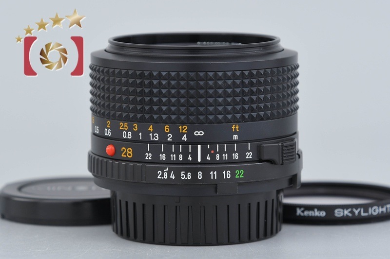 MINOLTA ミノルタ New MD 28mm f/2.8