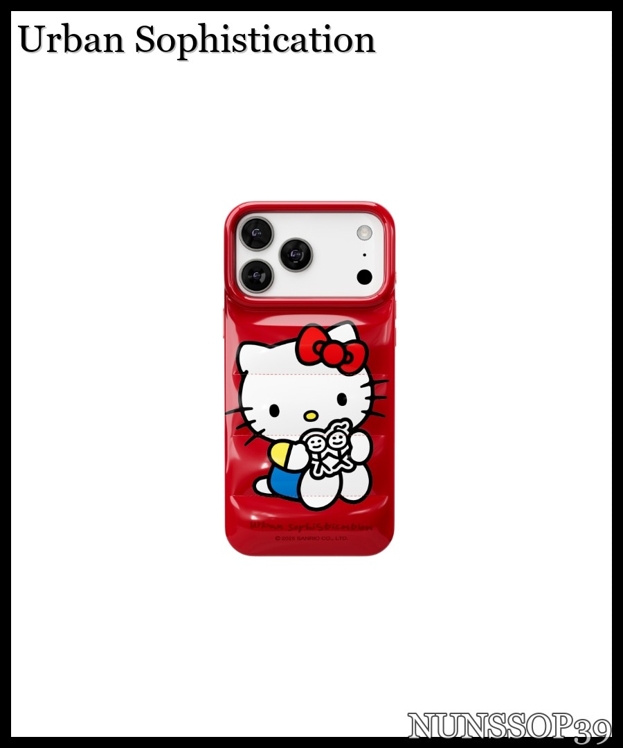 Urban Sophistication The Puffer Case - Hello Kitty BFF