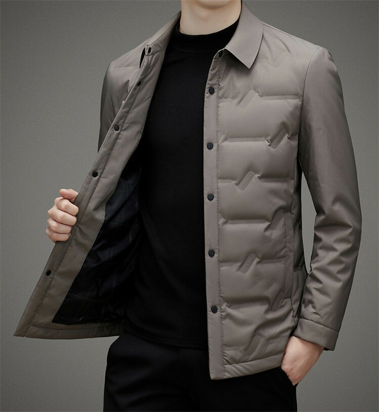 アウターダウンジャケット紳士服メンズファッション コート ライトジャケット ダウンコート 防寒 ジャケット ビジネジャケット