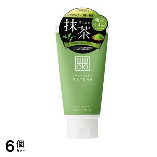 茶の粋 抹茶泡洗顔フォーム 120g 6個セット