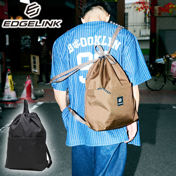 ナップサック メンズ レディース リュック 大容量 大きめ 軽量 軽い リュックサック おしゃれ シンプル ブランド 巾着 B4 19L SKATEFULPAK Knapsack 60322