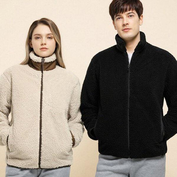 (KH)KU-4099ウールフリースジャケット 冬 男女共用