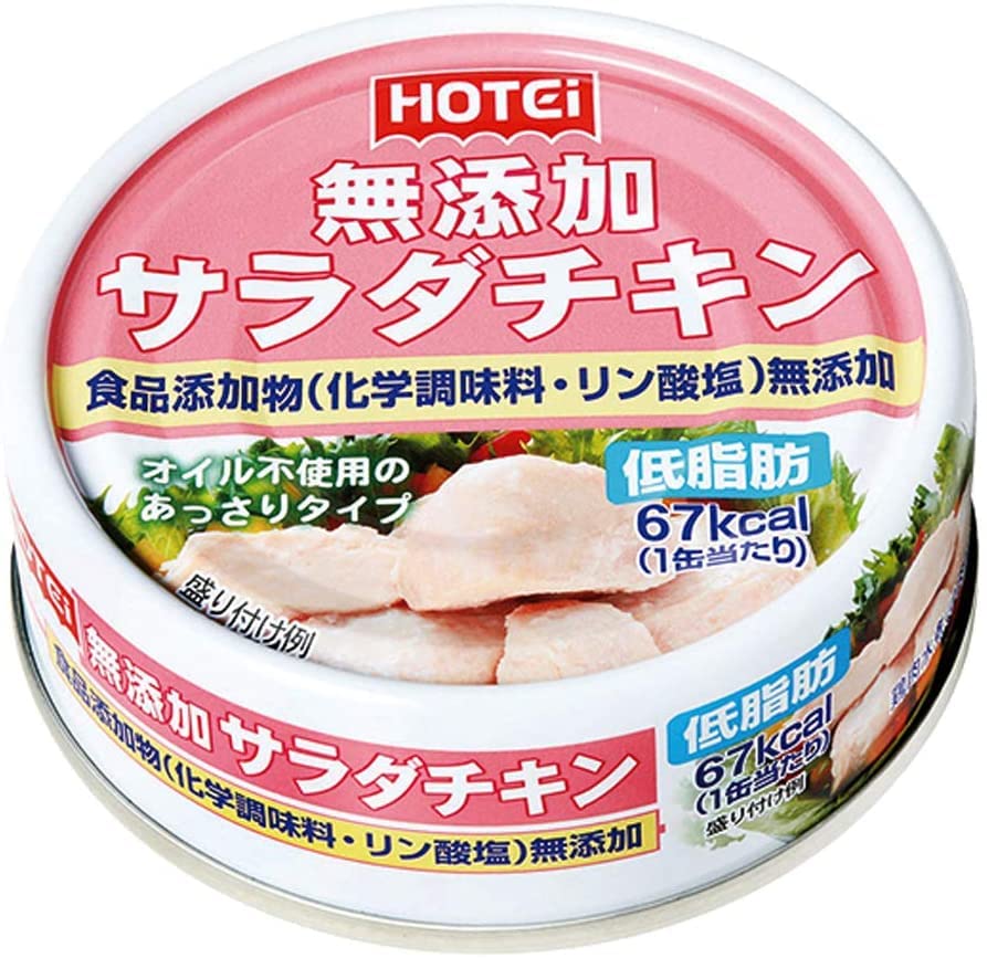 ホテイフーズコーポレーション ホテイ 無添加サラダチキン タイ産 70g (24缶)