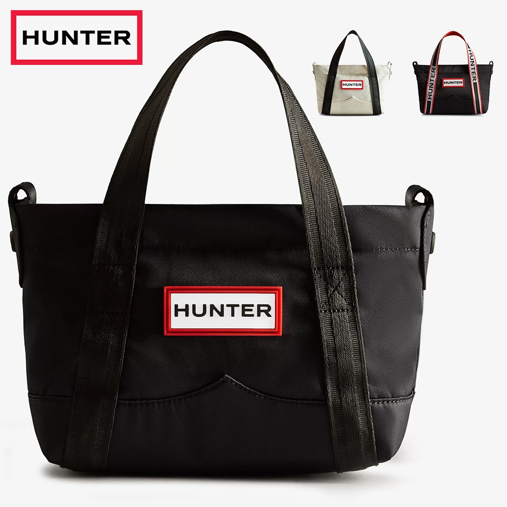 HUNTER バッグ メンズ レディース ナイロン ミニ トップ クリップ トート UBS1203KBM ハンター NY TOPCLIP TOTE MN 耐水 内ポケット ファスナー 9,266円