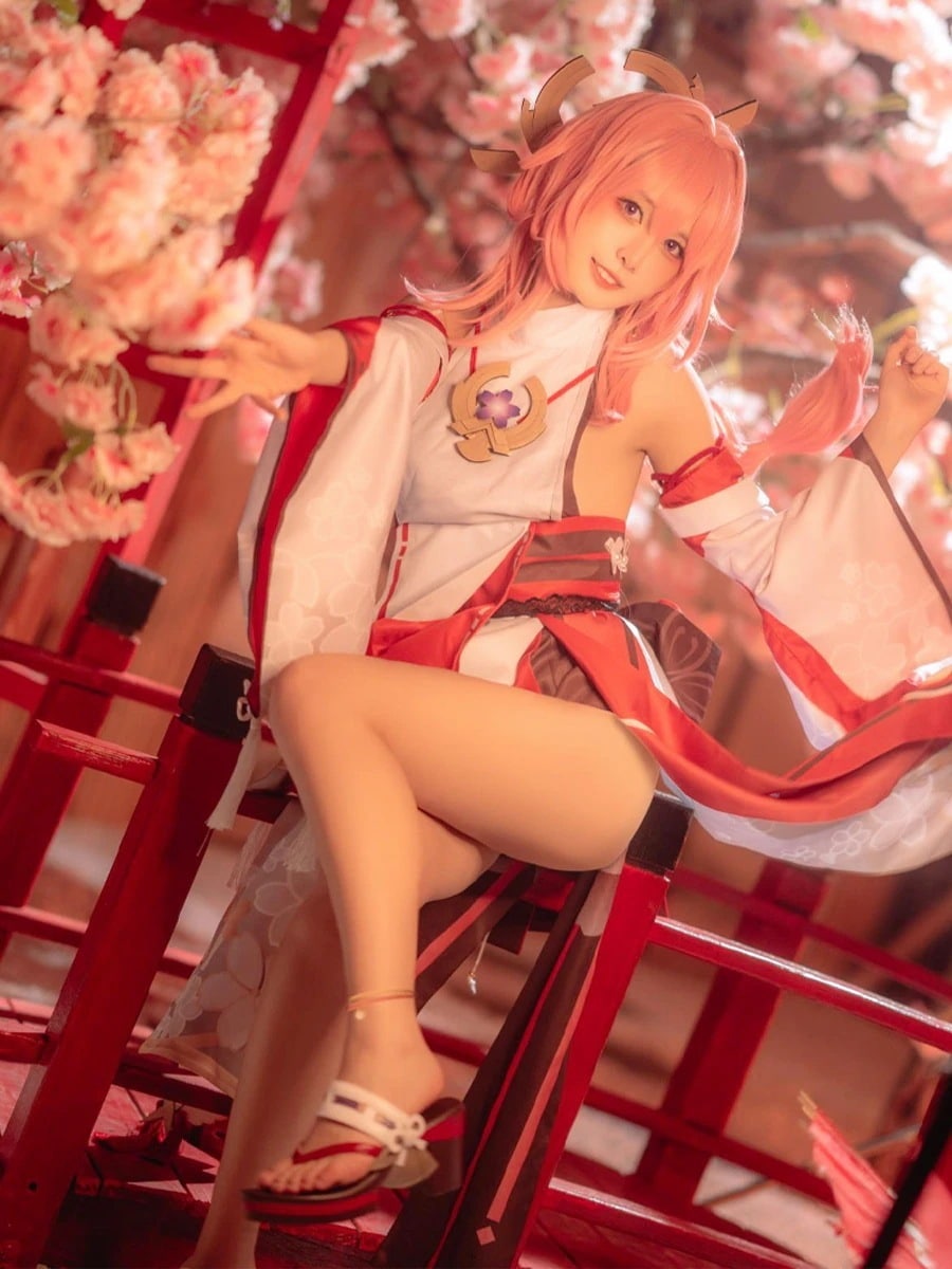 原神 げんしん genshin 八重神子 やえ みこ コスプレ衣装 コスチューム