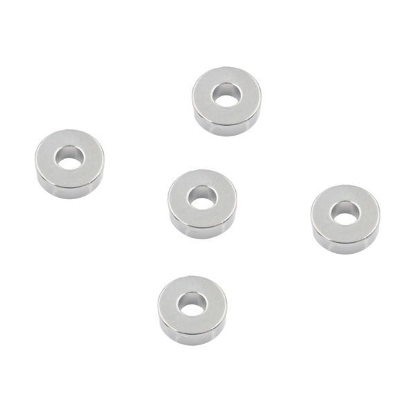 TN187RA5P まとめ買い ネオジム磁石 外径18mmX穴径7mmX厚6mm 5個入