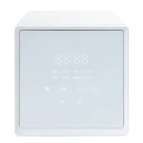 YAMAZEN NEJS-072CM-W マイコン炊飯器 4合炊き キューブ型 低温調理モード搭載 ホワイト