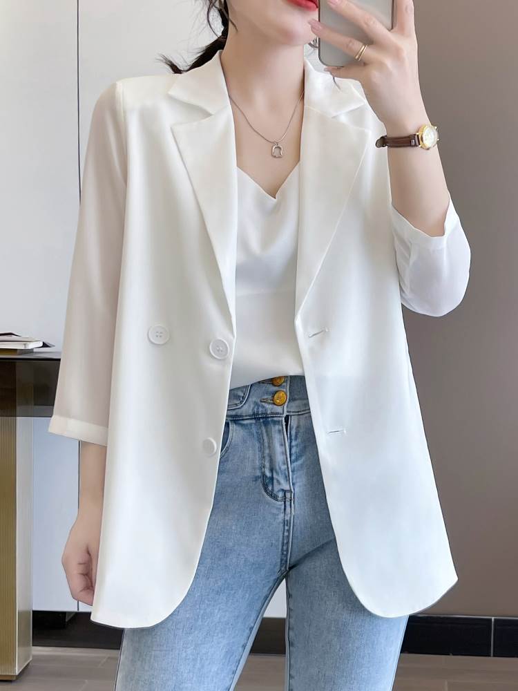 アウター コート ジャケット シャンパー 上着 袖あり 七分袖 前開き ボタン かわいい 大人可愛い きれいめ シンプル カジュアル 大人 上品 おしゃれ かっこいい 大人女子 こなれ感 クー 6,088円