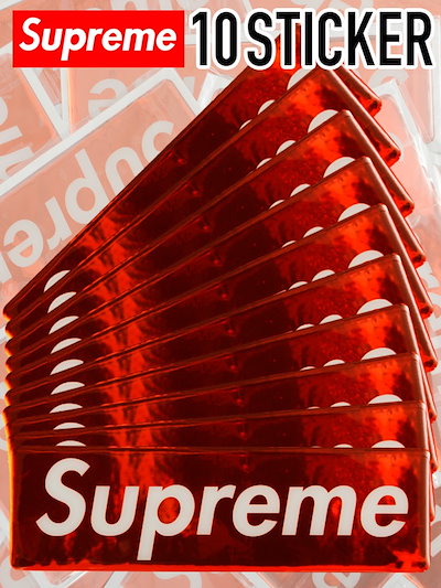 Qoo10 Supreme Supreme シュプリーム ステッカー レディース服