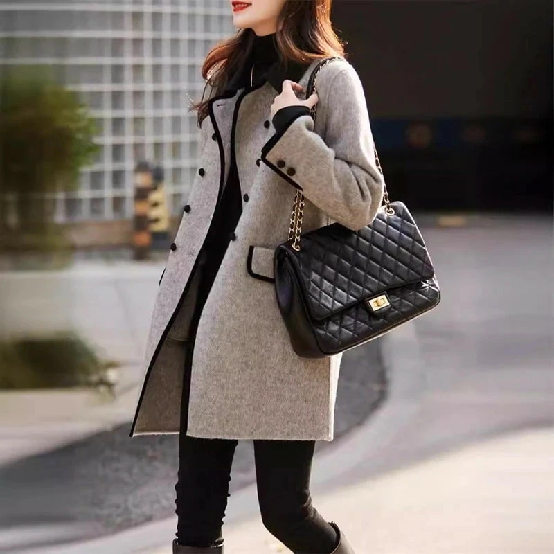 チェスターコート レディース コート 冬 秋 ツイードコート ロングコート ロング丈 トレンチコート アウター 長袖 大人 羽織り きれいめ 着痩せ カジュアル 厚手 シンプル 無地 ベルト付き 大き 4,269円