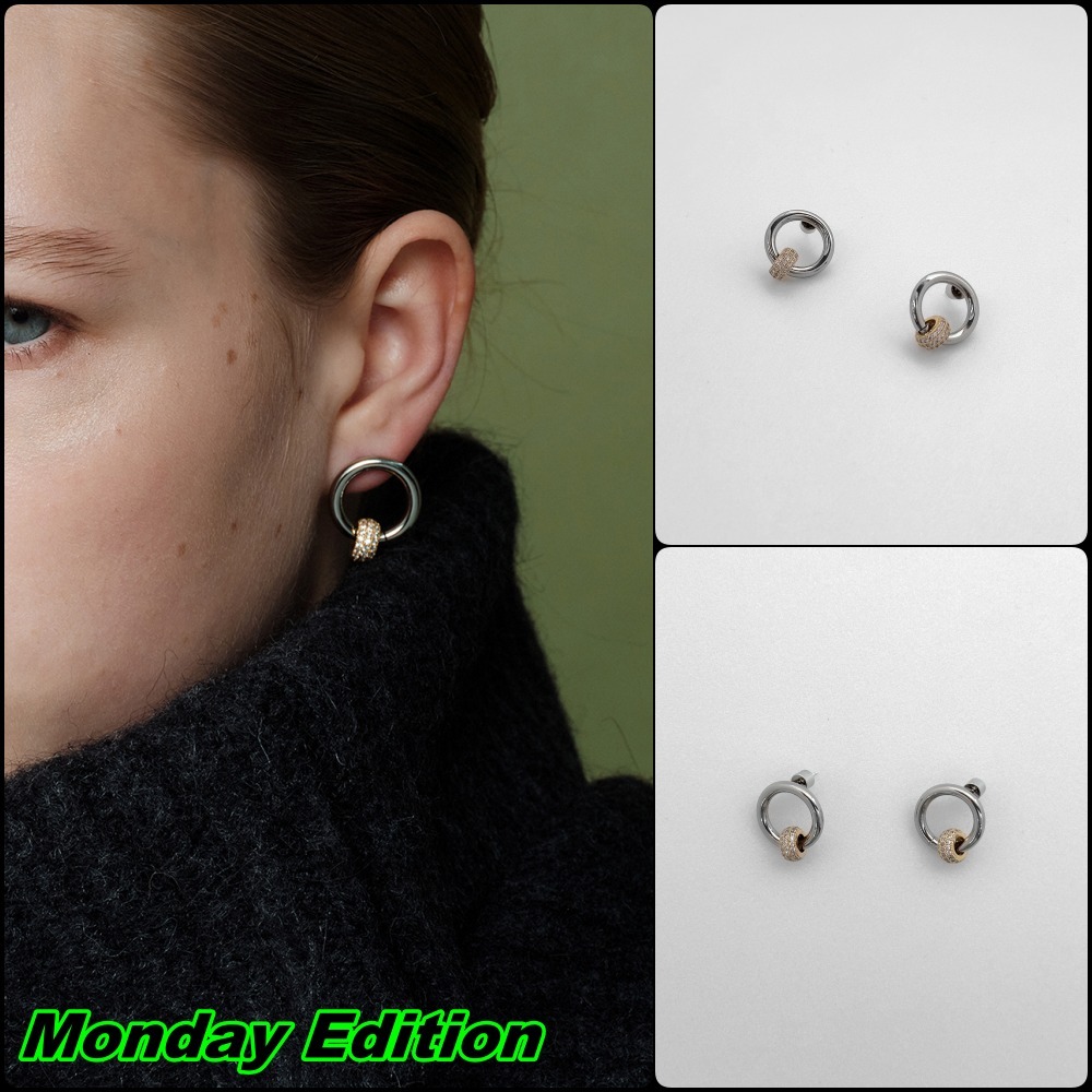 【Monday Edition】SHINY RING EARRINGS