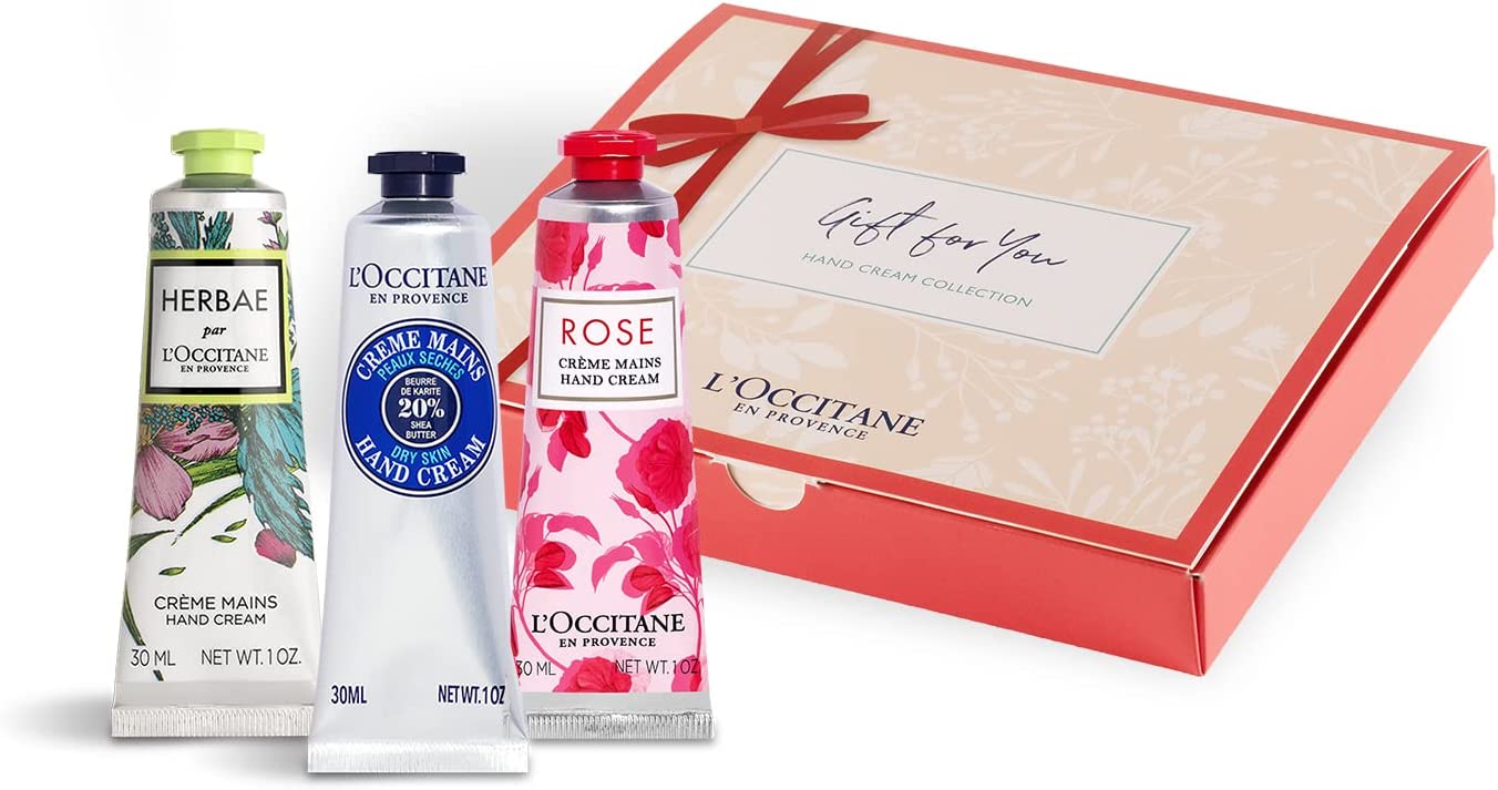 正規逆輸入品】 人気ですロクシタン(L OCCITANE) B 30ｍL3本 誕生日プレゼントキット ハンドクリーム クリーム・ローション -  flaviogimenis.com.br