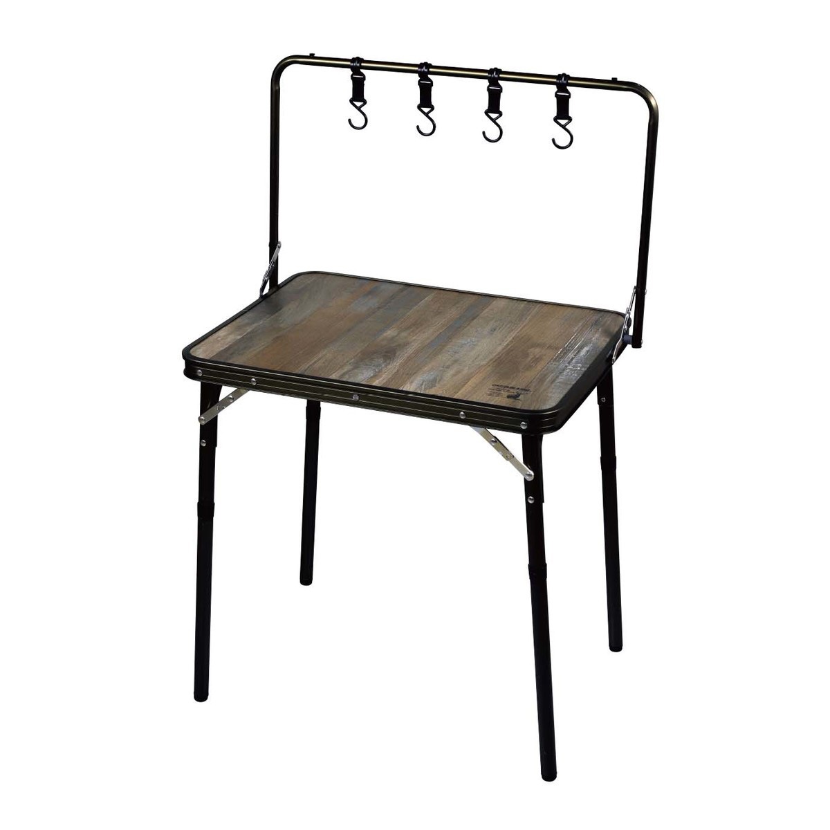 キャプテンスタッグ ビストロ ハンギングサイドテーブル UC-587 アウトドア テーブル コンパクト収納 キャンプ CAPTAIN STAG