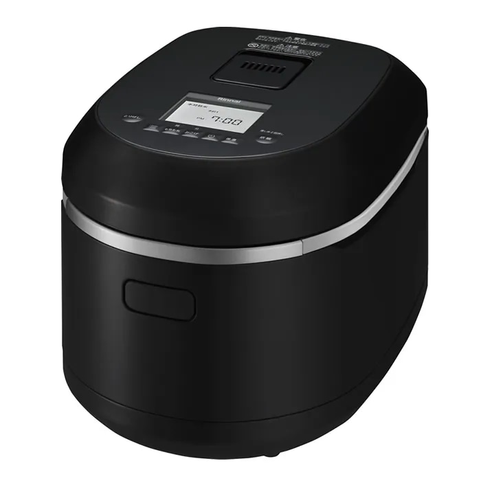 ガス炊飯器 ジャー機能付 5.5合 マットブラック 都市ガス用 RR-055MTT-MB-12A13A