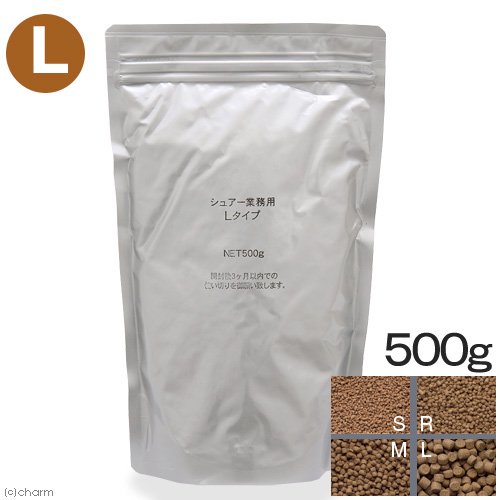 マリンテック　シーライフ　シュアー　Ｌ　業務用　５００ｇ　海水魚　餌　緩沈下性　ＣＲＣ10―35―40―10―10