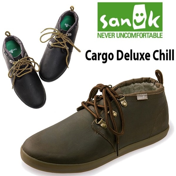 レースアップ メンズ M CARGO DELUXE CHILL カーゴデラックスチル 1011465 ボア シューズ 紐靴 ひも靴 おしゃれ