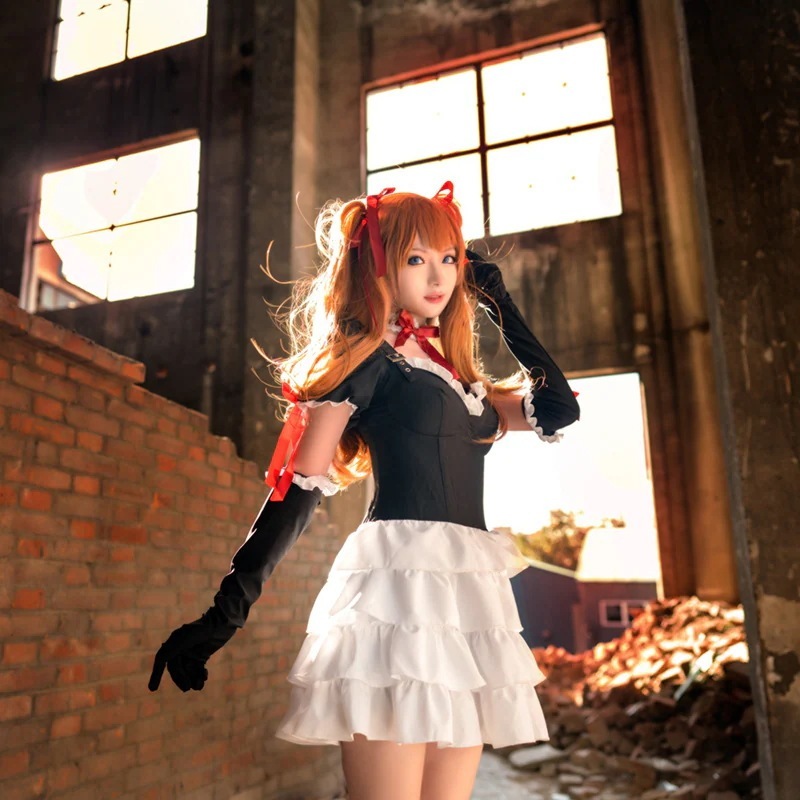 アニメ制服コスプレlolitaケーキドレスワンピースコスプレ衣装レディースステージ