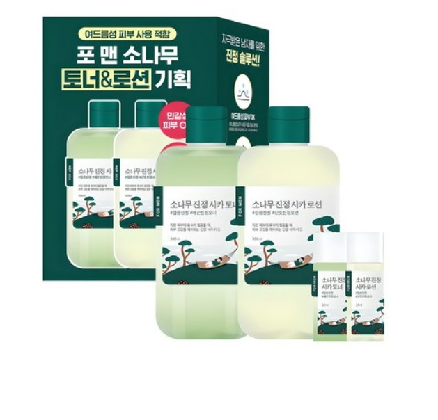 フォーメン 松パインシカ トナー＆ローションセット（200ml＋20ml）