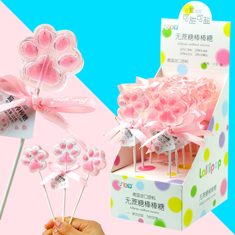 こどもの日 】子供用無糖ロリポップかわいい猫の爪キャンディおやつ純粋なりキャンディ ギフト 【メガ割 ギフト 誕生日