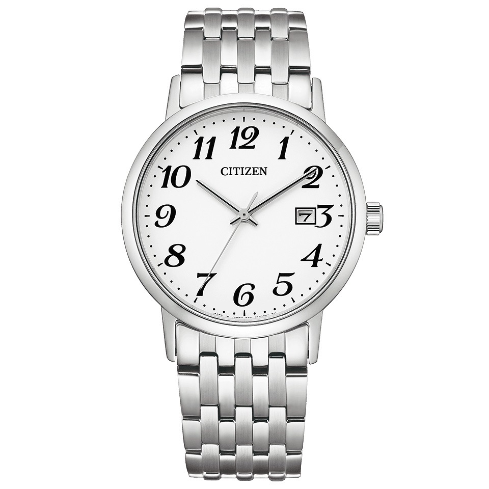 フォルマ ソーラー エコドライブ サファイアガラス ホワイト 日本製 メンズ BM6770-51B 腕時計