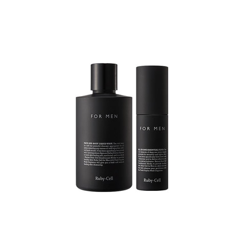 Ruby Cell For Men Liquid Wash & Essential Fluid Set
