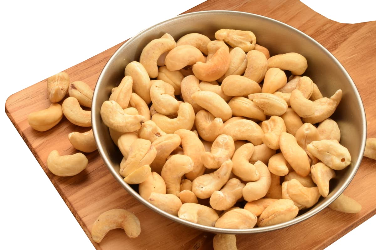 オーケーフルーツ カシューナッツ 素焼き ロースト 無添加 無塩 インド産 ナッツ (1kg)