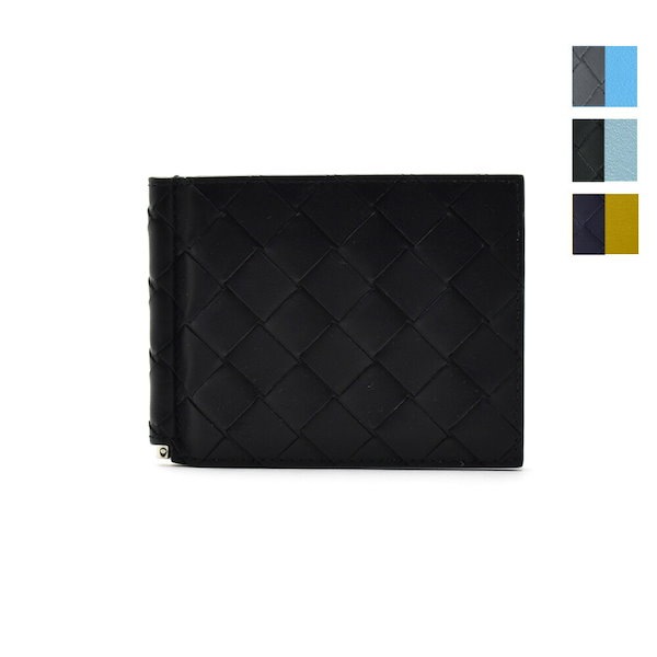 ボッテガヴェネタ BOTTEGA VENETA マネークリップ付き 二つ折り