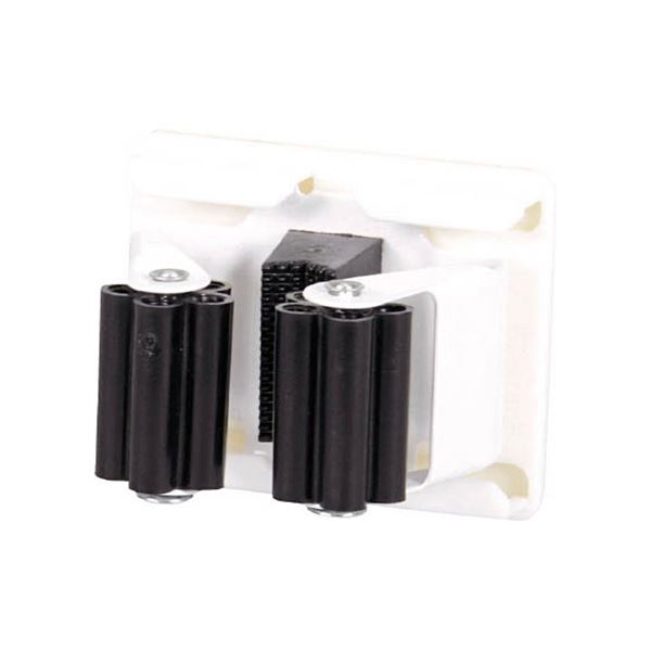 （まとめ）TRUSCO ほうき・モップキャッチ(シールタイプ) THMCS 1個(×10セット)