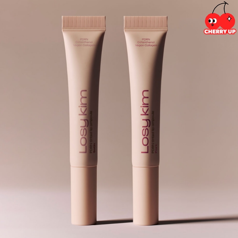 [ロジキム1+1] Losy kim PDRNティンティッドリップアンプル2本セット / ツヤ感リップ / エステ仕上げ