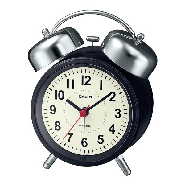 TQ-720J-1CJF ブラック 電波置時計 (アラーム) 5,206円