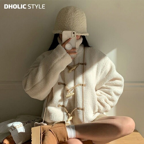 [メガ割りSALE]キルト裏地ボアトグルジャンパー・p605159