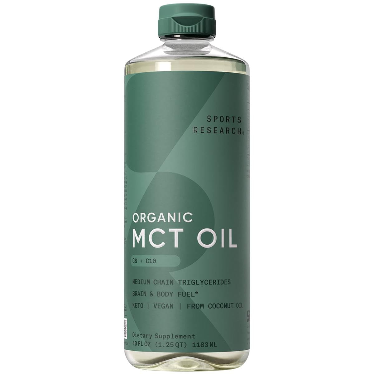 Sports Research スポーツリサーチ オーガニックMCTオイル 1183ml 4,726円