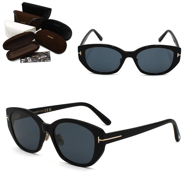 サングラス FT1168-K/S 01A 54 サングラス EYEWEAR アジアンフィット ブラック グレー メンズ レディース ユニセックス