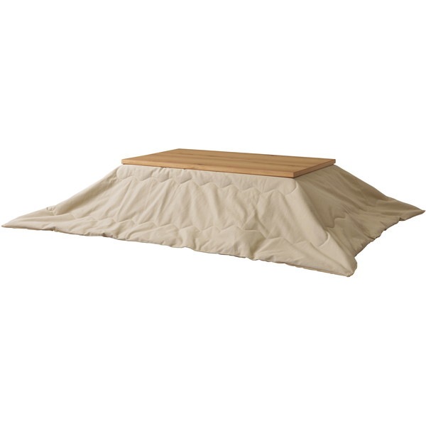 KK-162BE ベージュ 薄掛けコタツ布団 長方形 メーカー直送