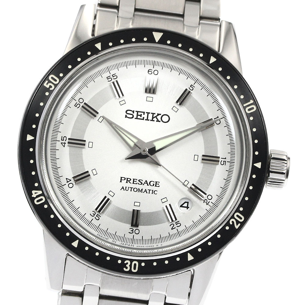 セイコー SEIKO SARY235/4R35-05A0 プレサージュ デイト 自動巻き メンズ 良品 箱・保証書付き_891800【中古】 44,005円